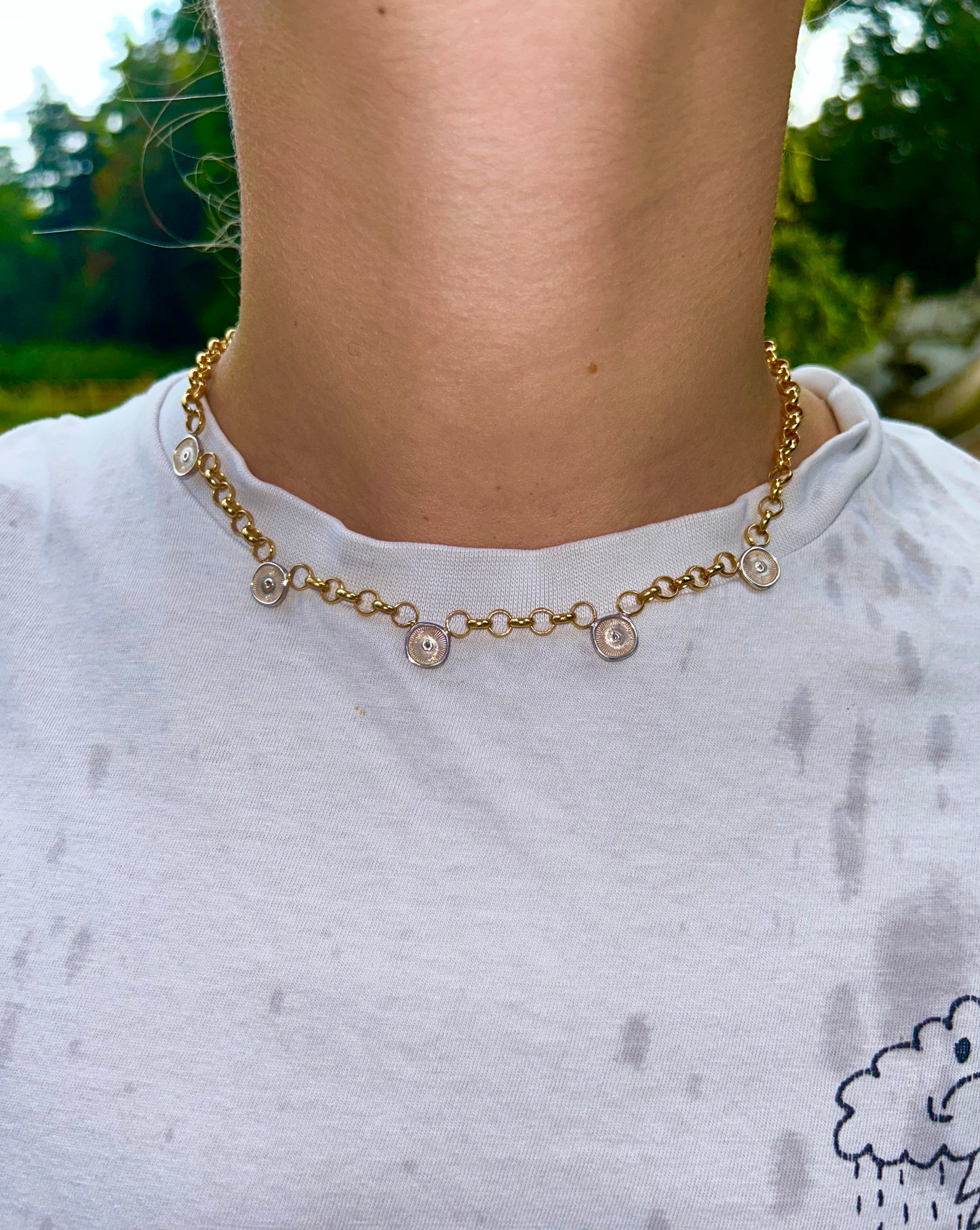 MUSHROOM CHAIN NECKLACE