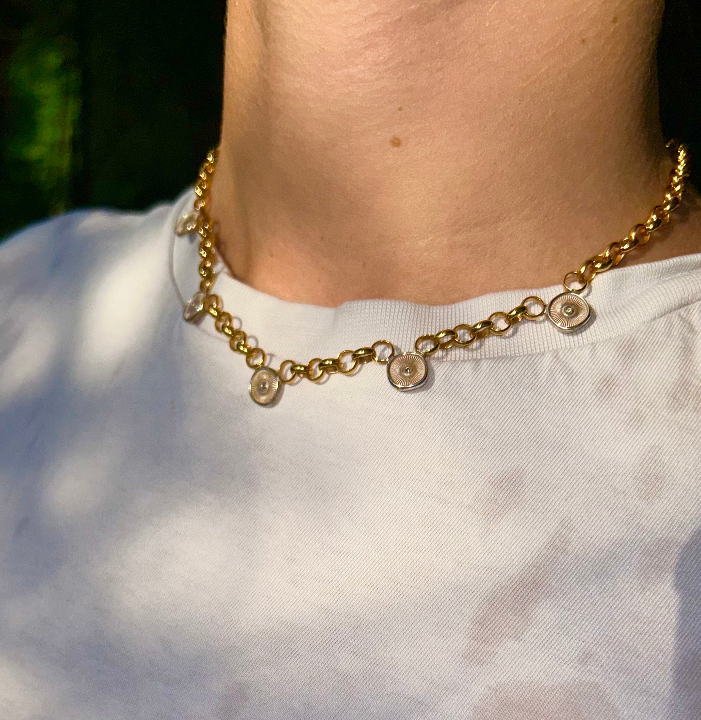 MUSHROOM CHAIN NECKLACE